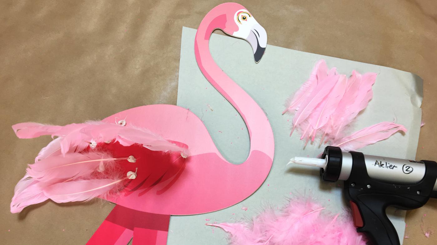 Dropa Flamingo Bild Medium