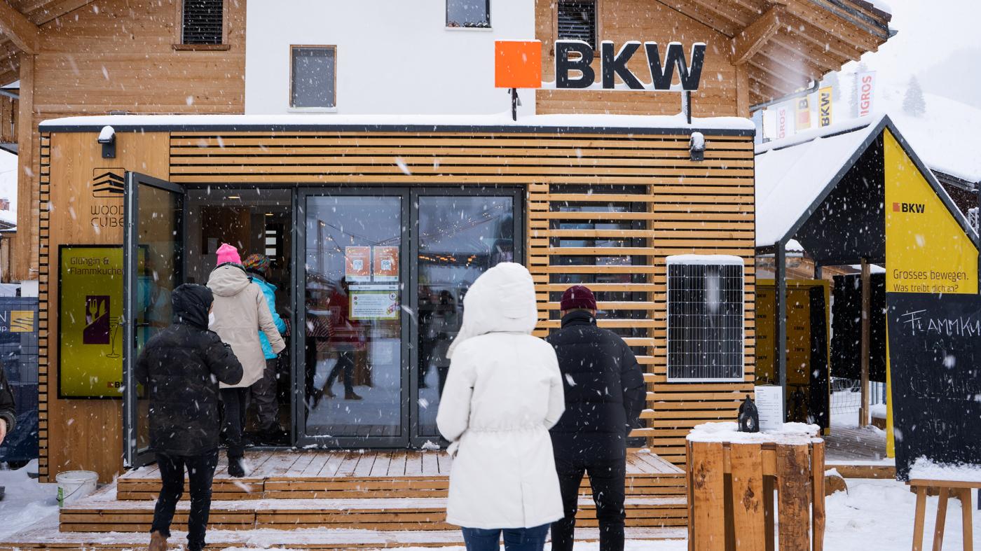 BKW Cube in Adelboden